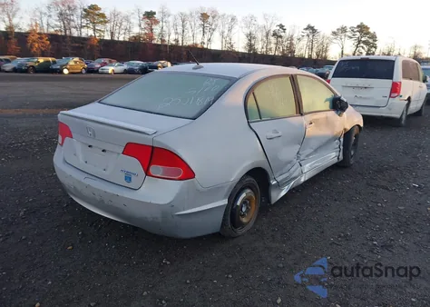 2008 Honda Civic Hybrid from USA, damaged, VIN JHMFA36218S019754